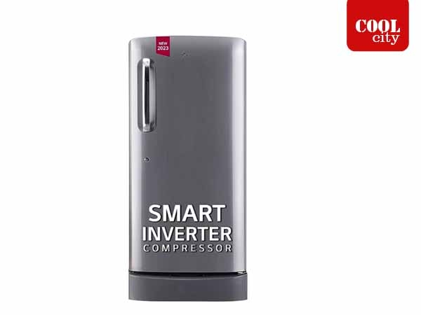 LG 185 L 5 Star Inverter Direct-Cool Single Door Refrigerator -GL-D201APZU